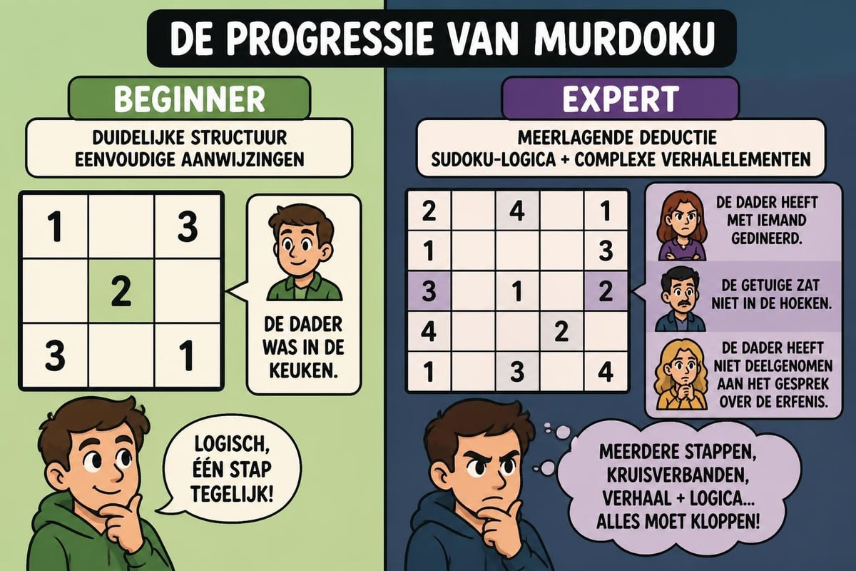 Murdoku difficulty levels