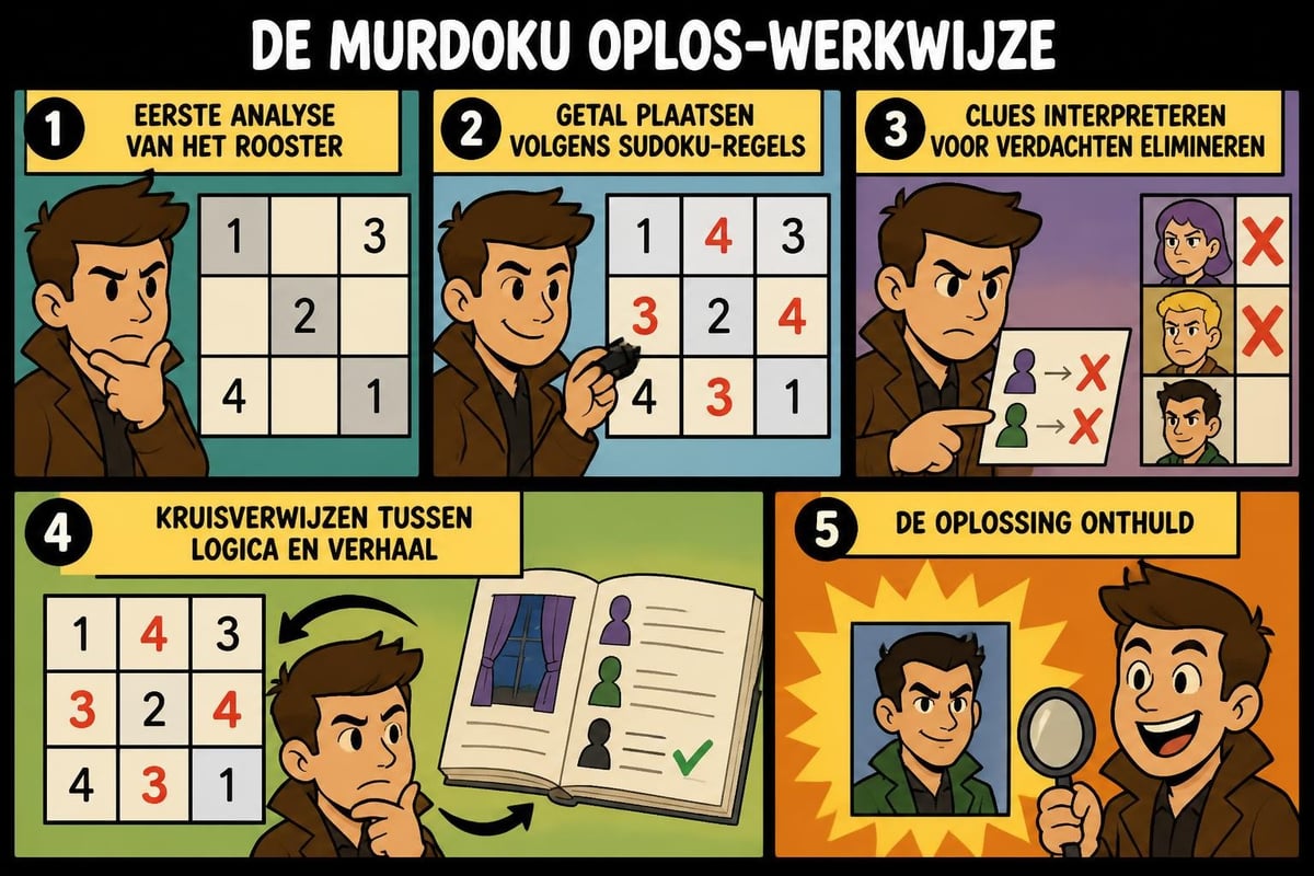 Murdoku solving process