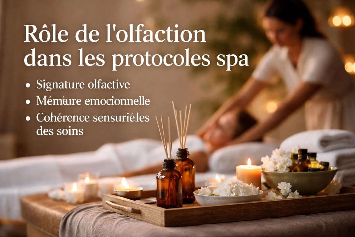 Olfaction cosmétiques spa