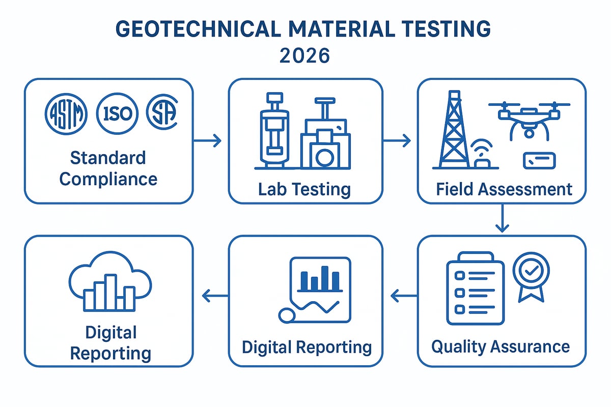 Geotechnical Material Testing: Standards, Methods, and Best Practices