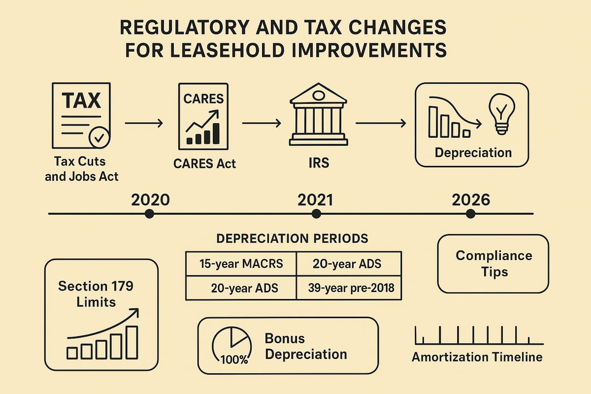 Regulatory and Tax Changes Impacting Leasehold Improvements in 2026