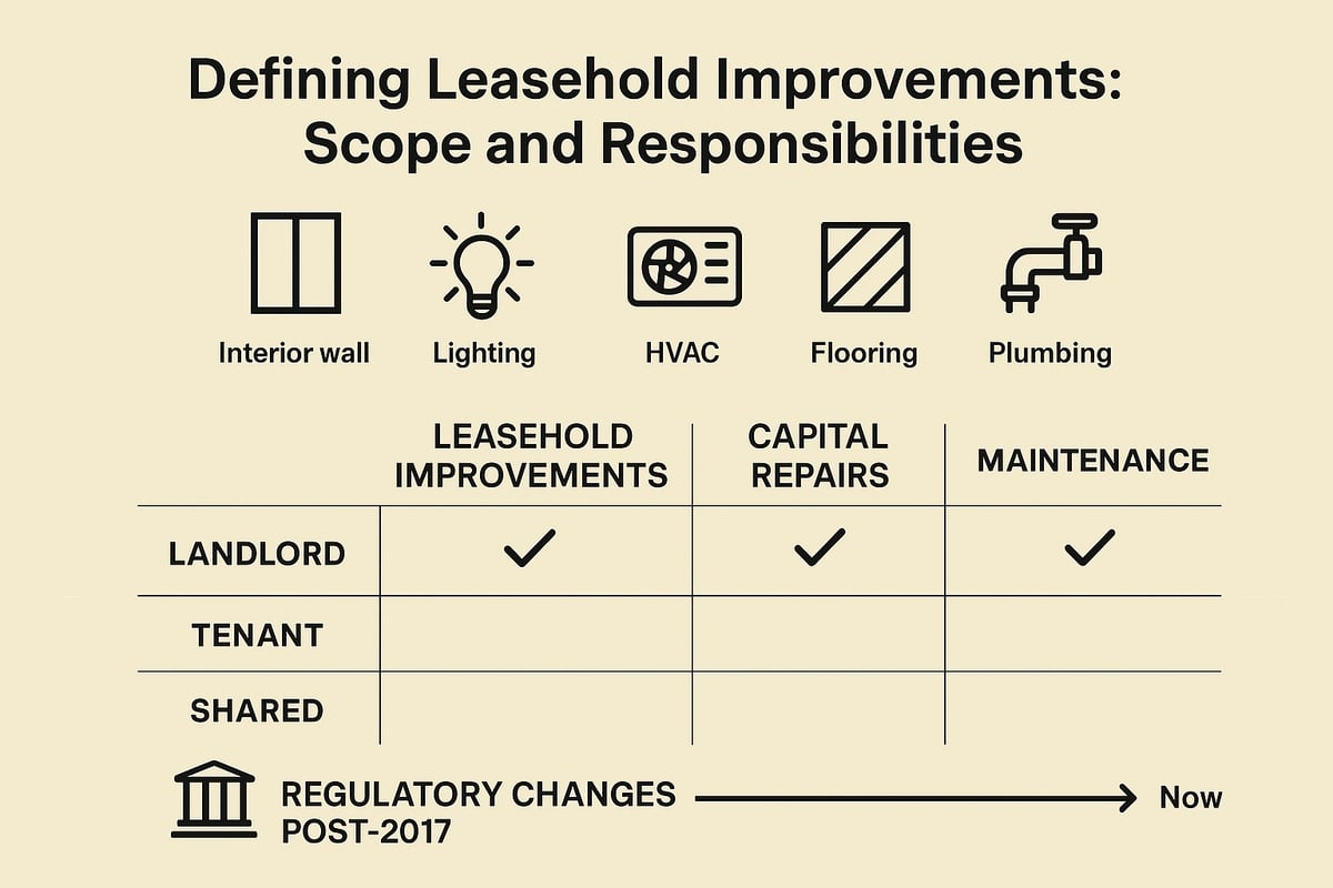 Understanding Leasehold Improvements: Definitions and Scope