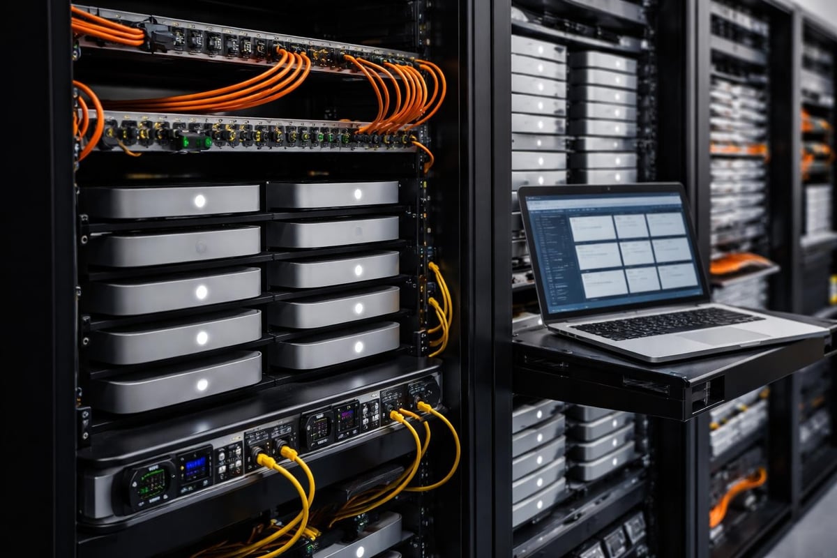 Mac hosting infrastructure components