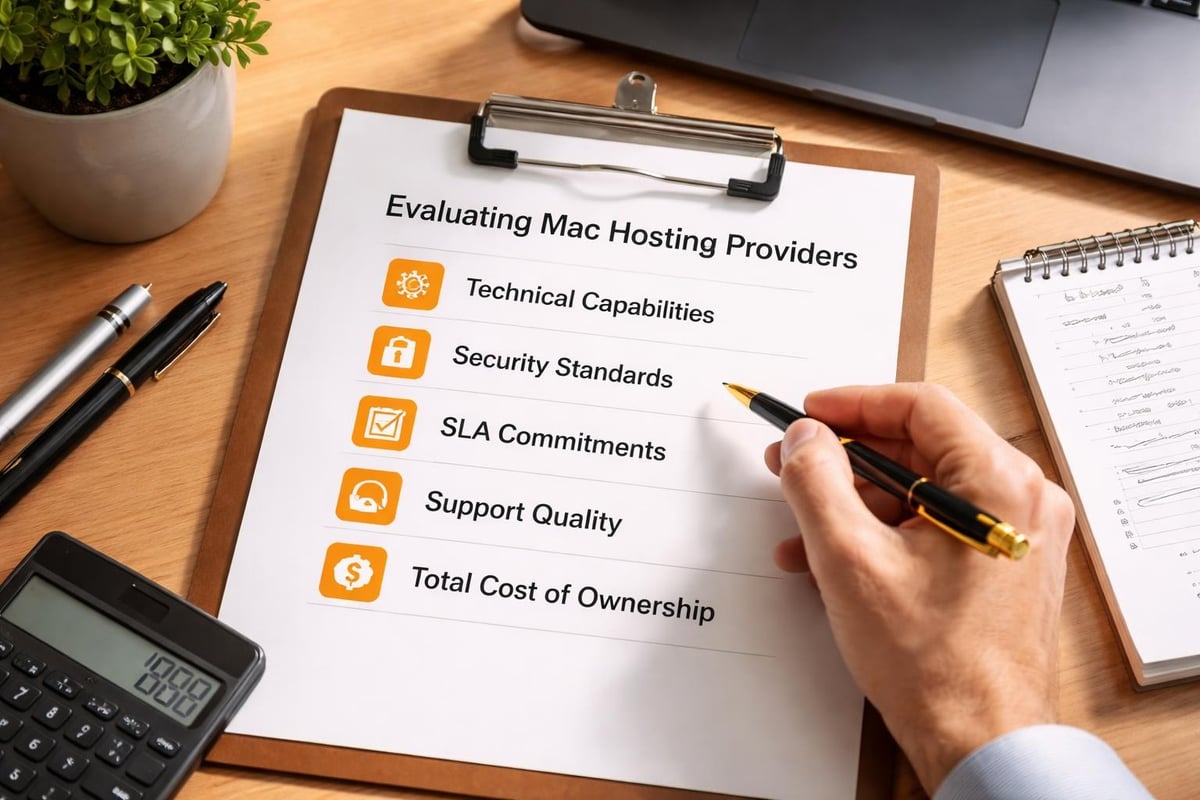 Mac hosting provider evaluation