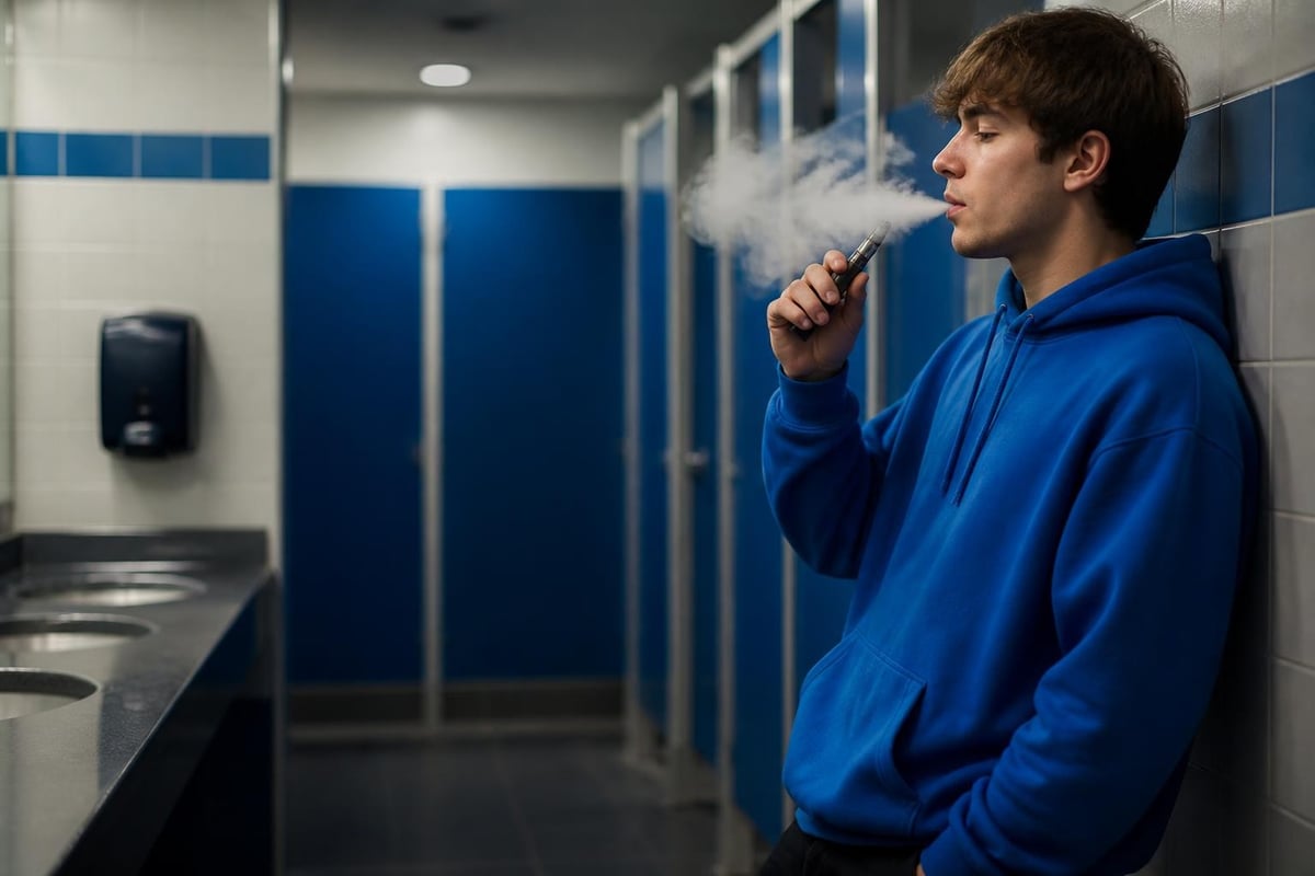 Bathroom vaping challenges