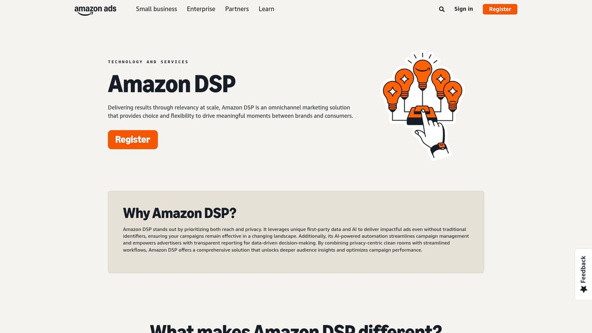 7 Leading OTT Ad Platform Solutions to Try in 2026 - Amazon DSP