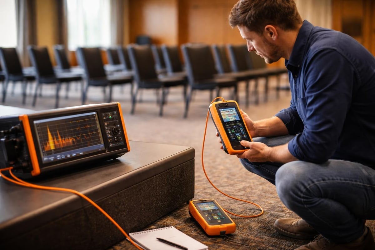 Hearing loop testing and commissioning