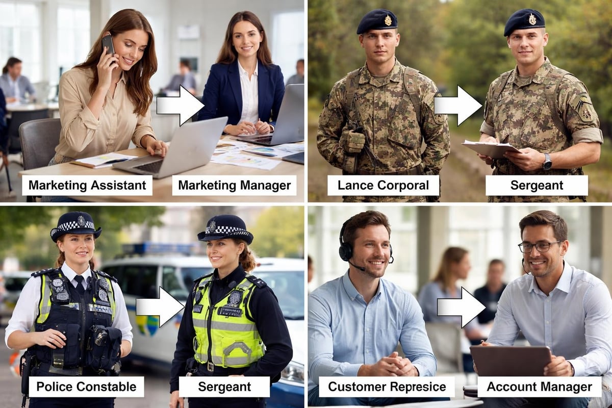 Career progression presentation