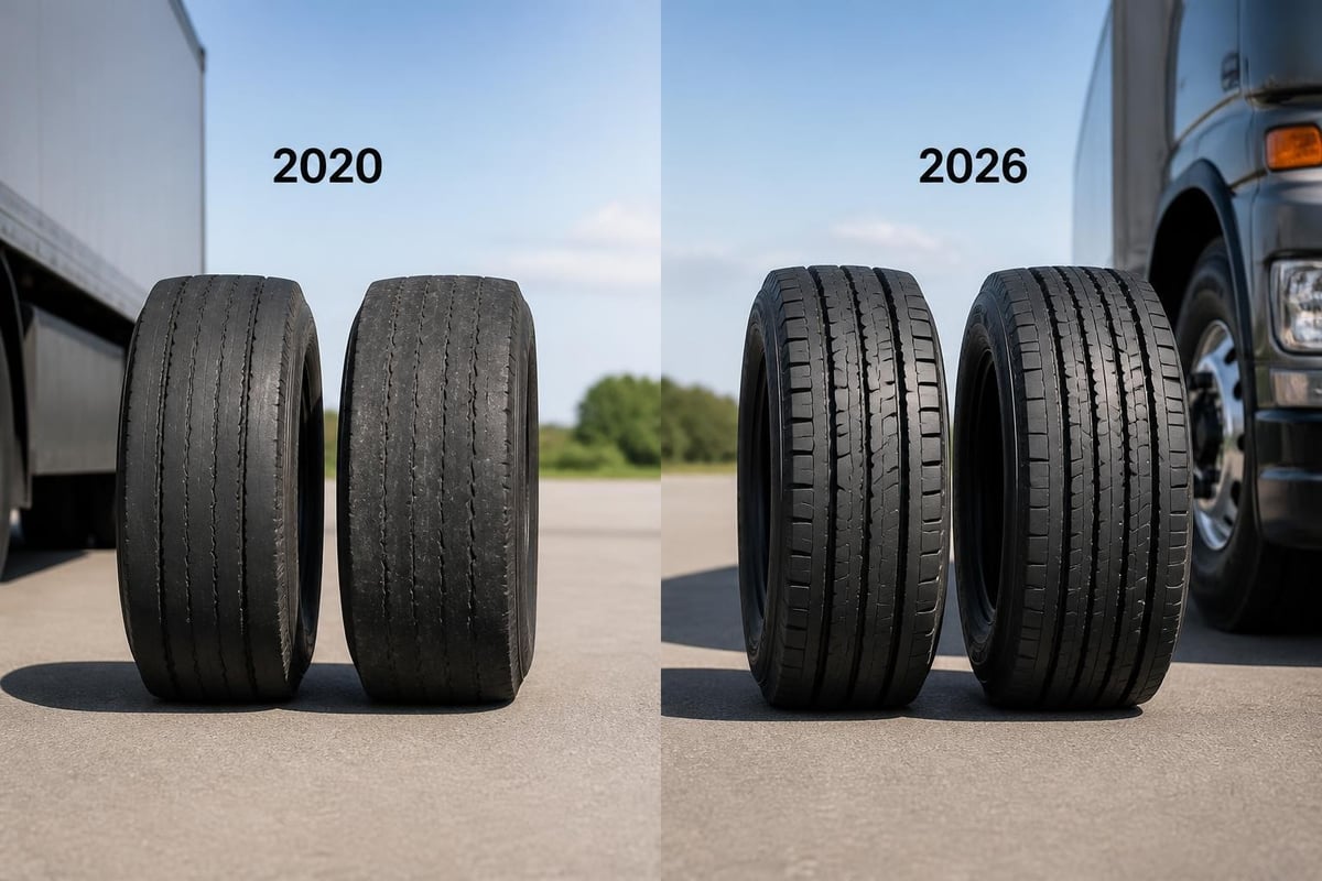 Commercial Truck Tires Wholesale: Complete 2026 Guide 5 Commercial tire technology evolution