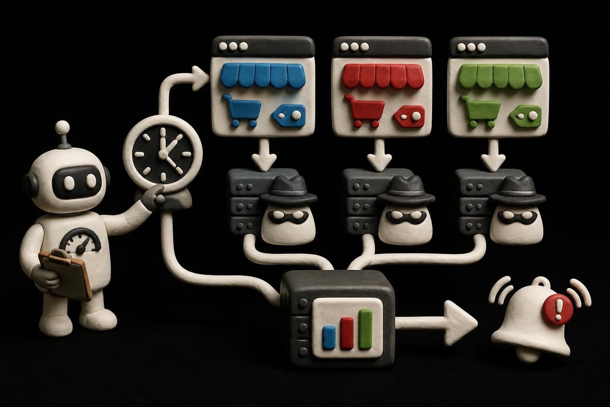 Price monitoring workflow