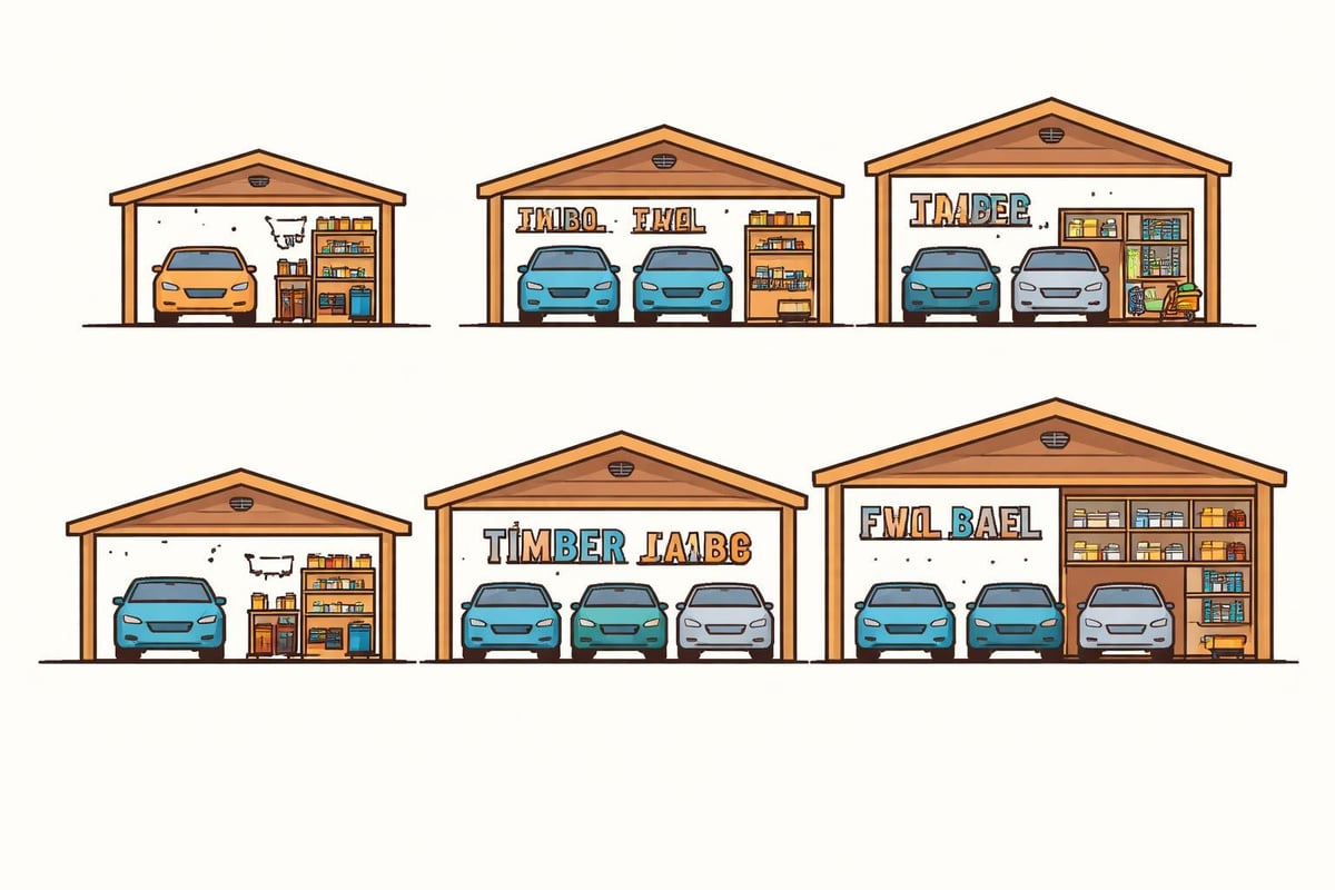 Garage bay configurations