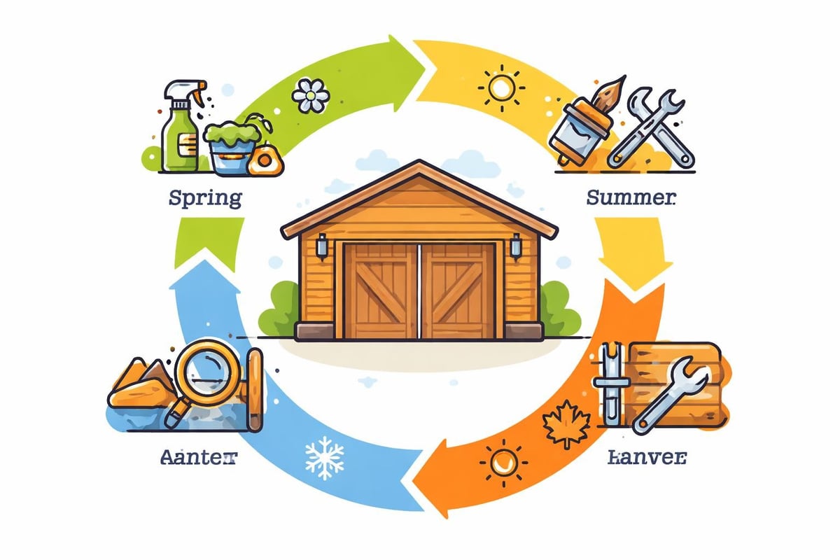 Garage maintenance schedule