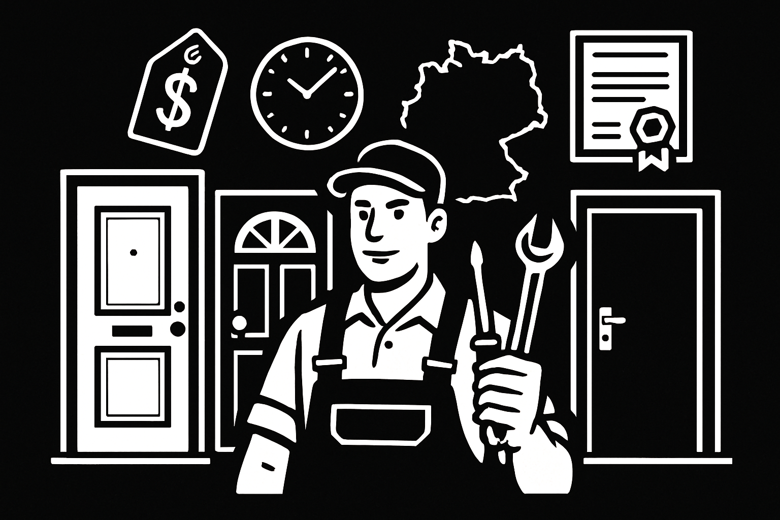 Faktoren, die den Preis einer Türöffnung beeinflussen