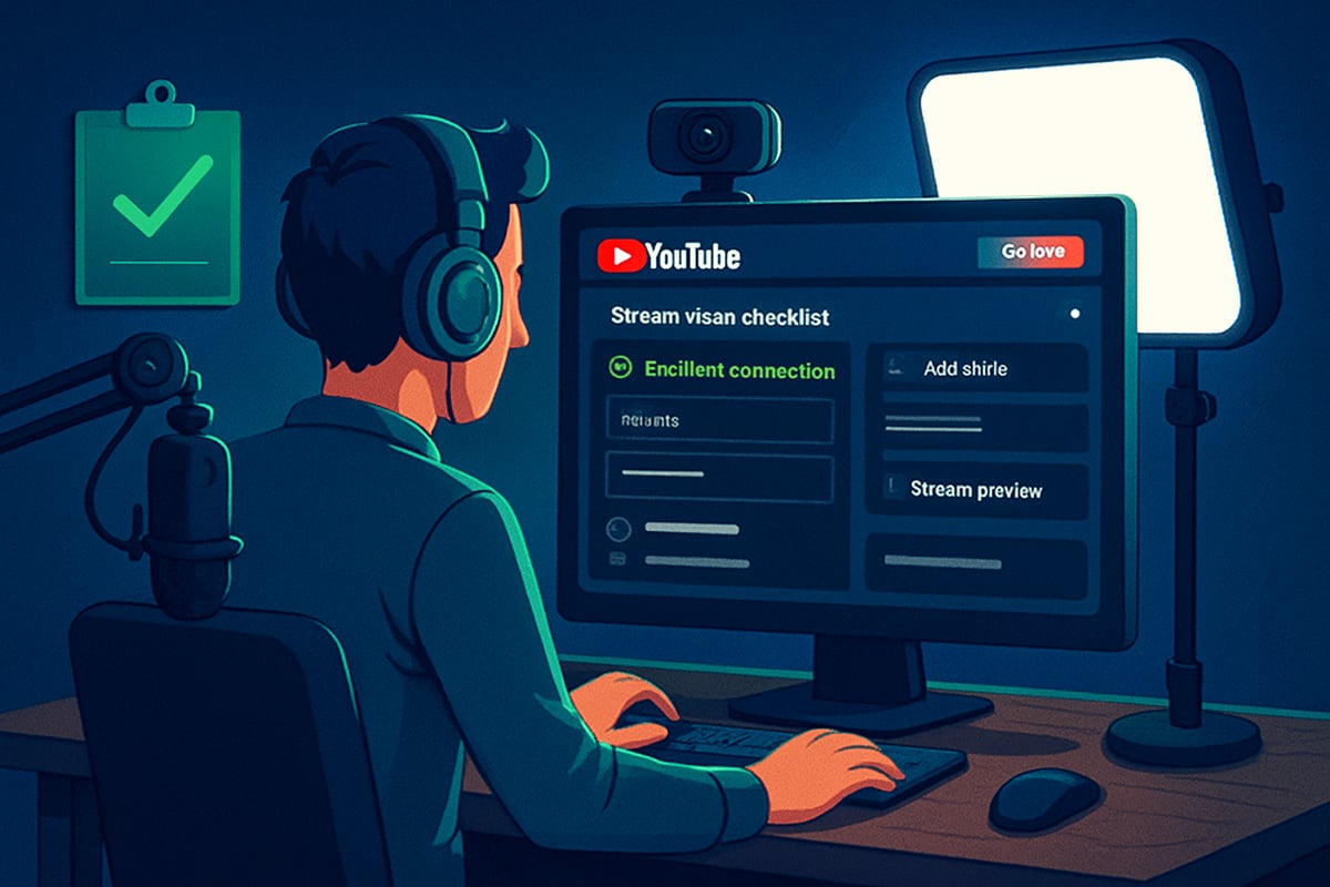 Préparer et lancer son premier live YouTube : guide étape par étape