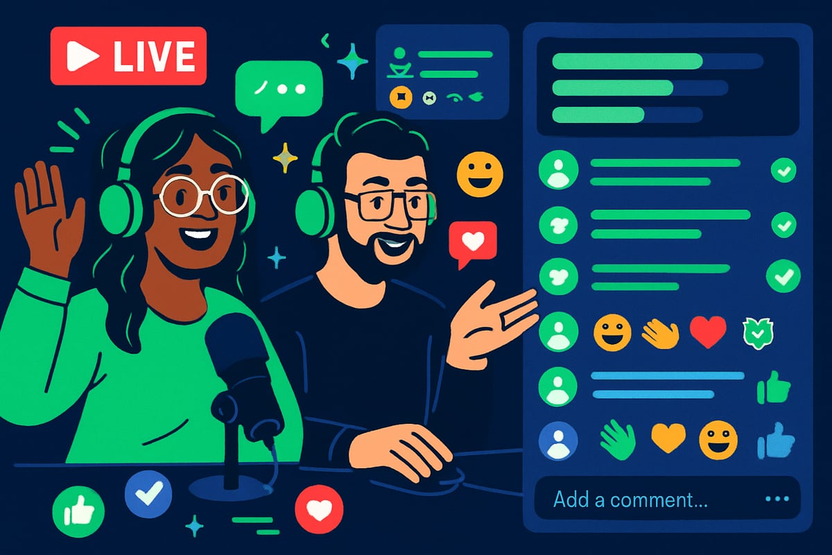 Interagir, engager et modérer sa communauté en direct