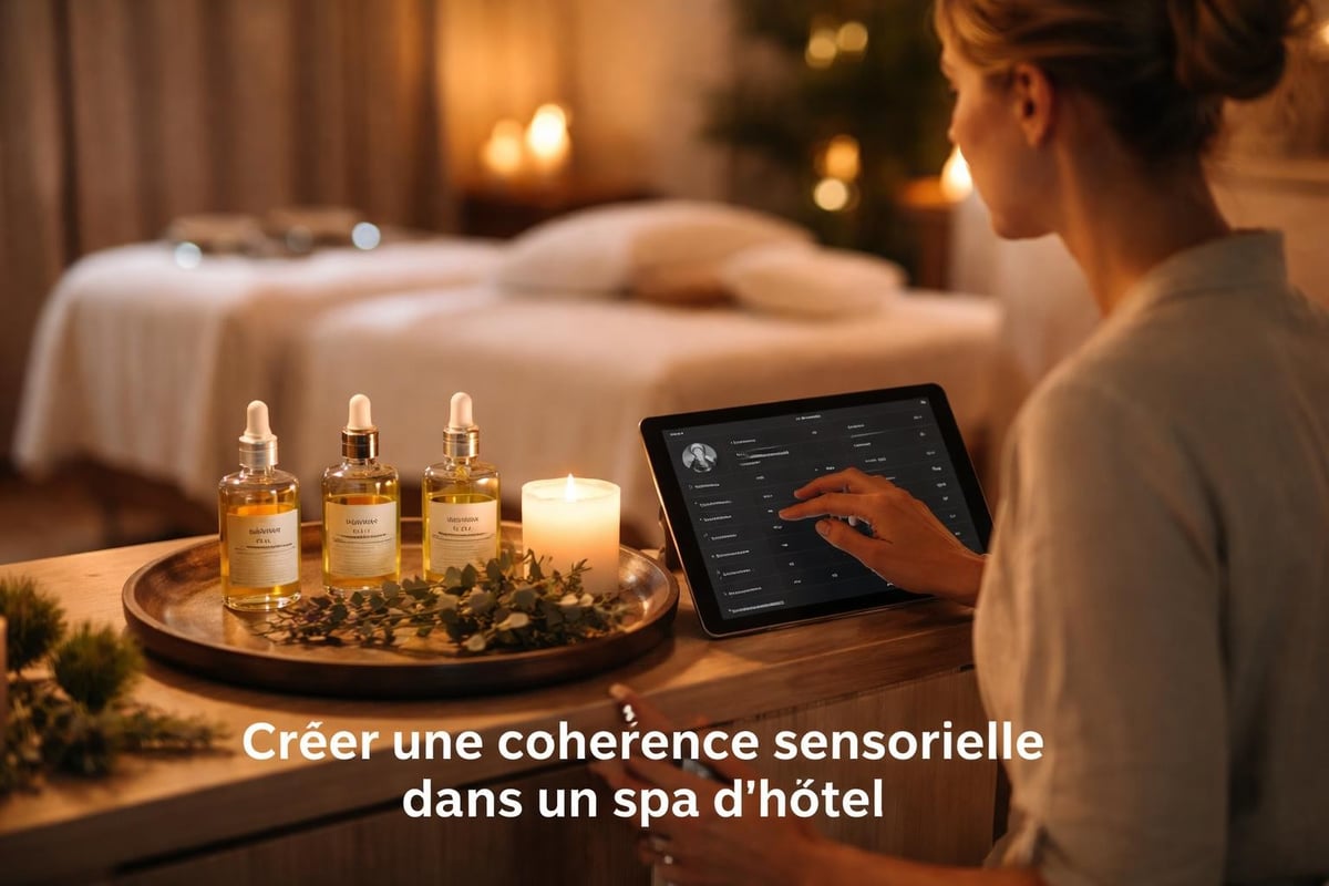 Cohérence sensorielle spa hôtel