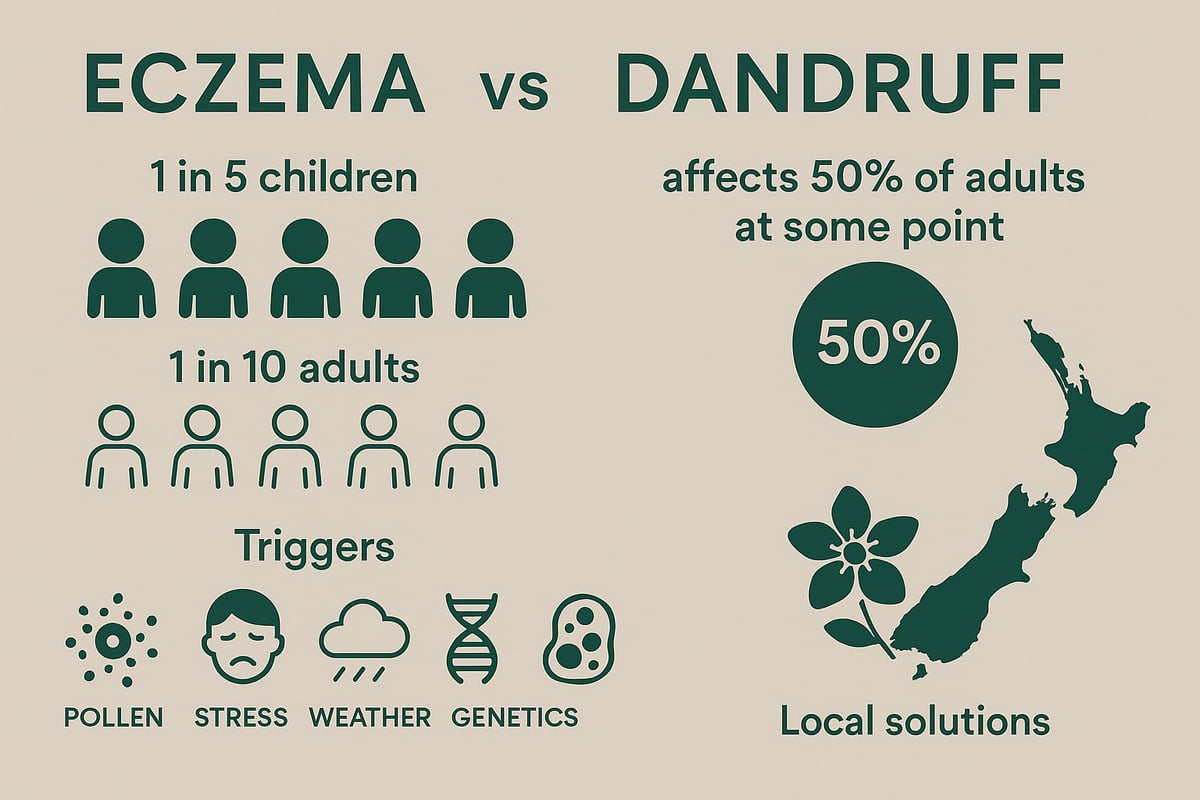 Understanding Eczema and Dandruff: Definitions & Prevalence