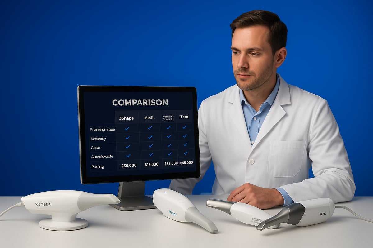 3shape Scanner Price Guide: What to Expect in 2026 4 Comparing 3Shape to Other Leading Dental Scanners