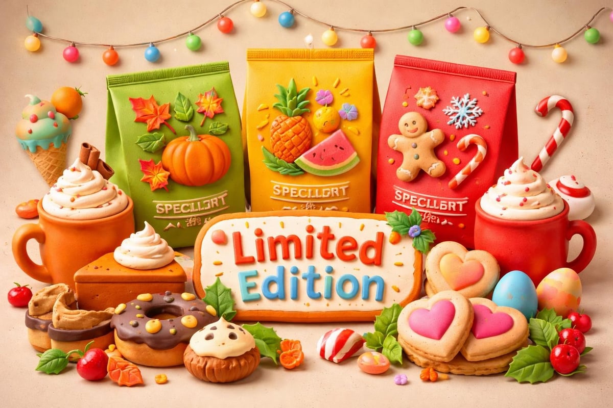 Seasonal limited edition food gifts