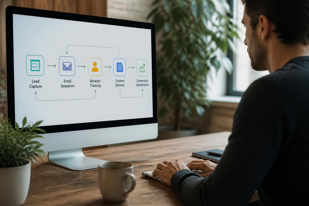 Mastering Digital and Content Marketing Success 3 Marketing automation workflow