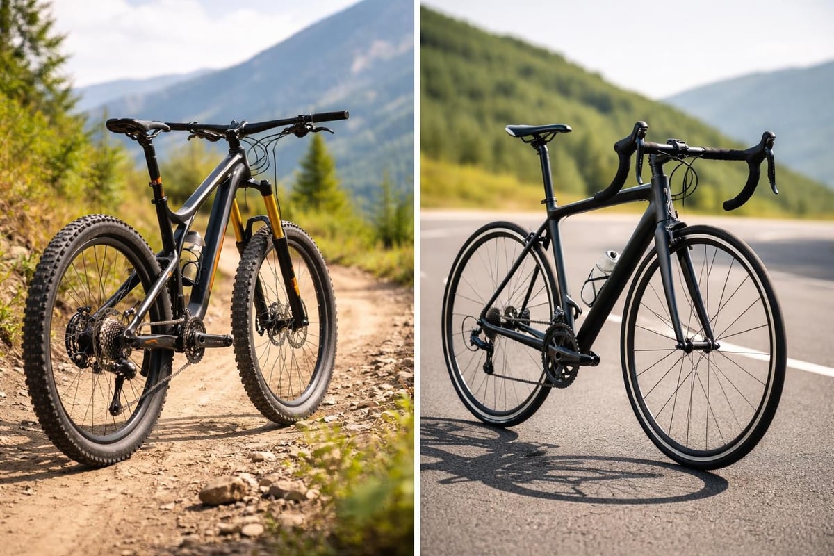 Trail bike components comparison