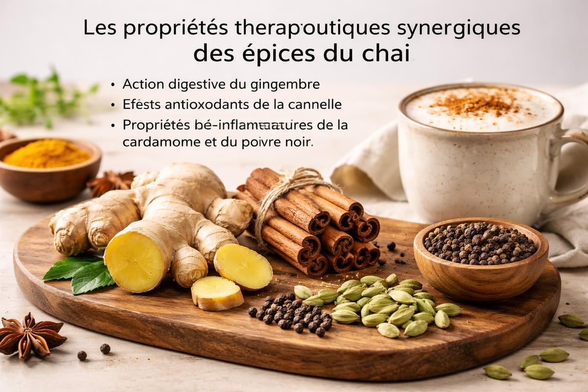 Bienfaits du chai épicé