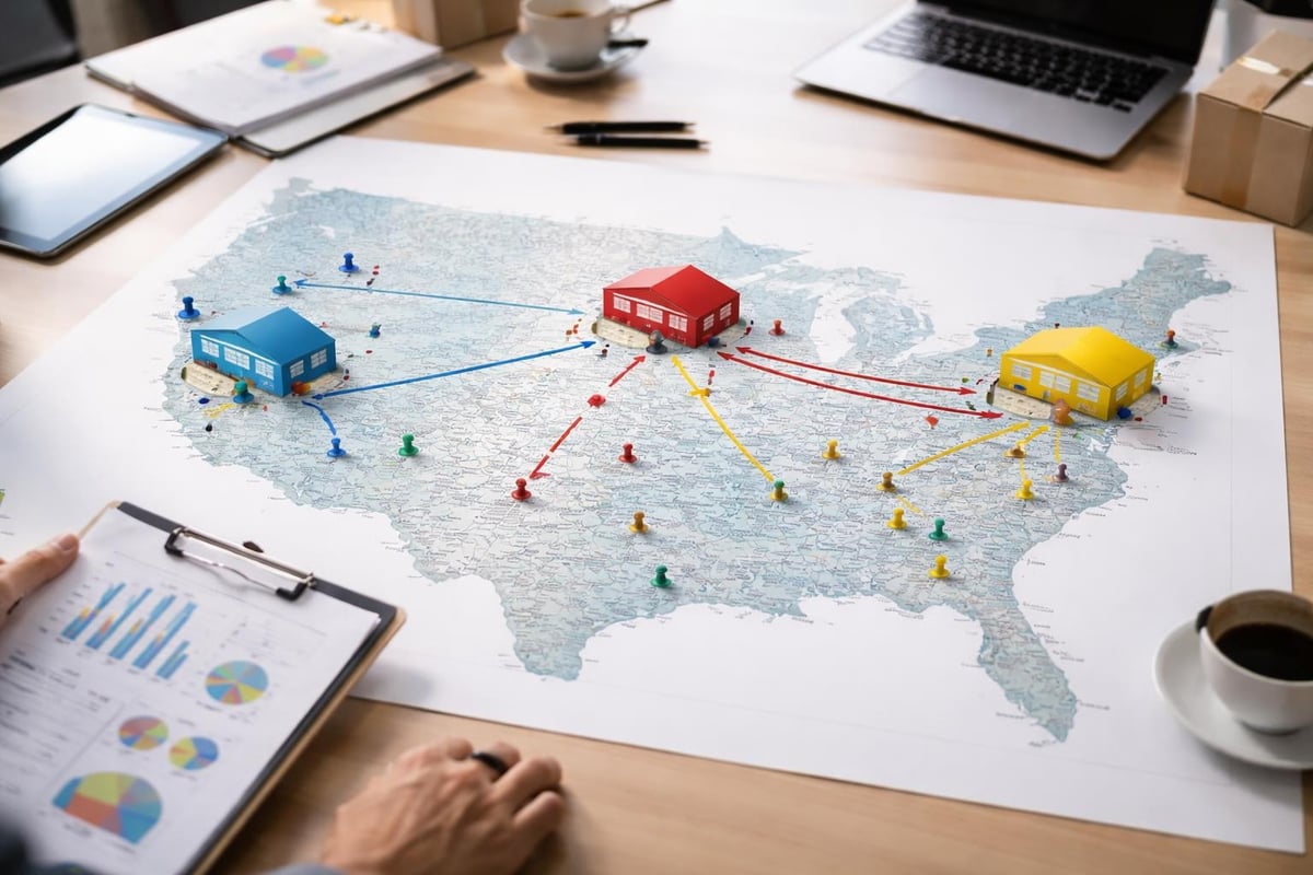 Inventory distribution network