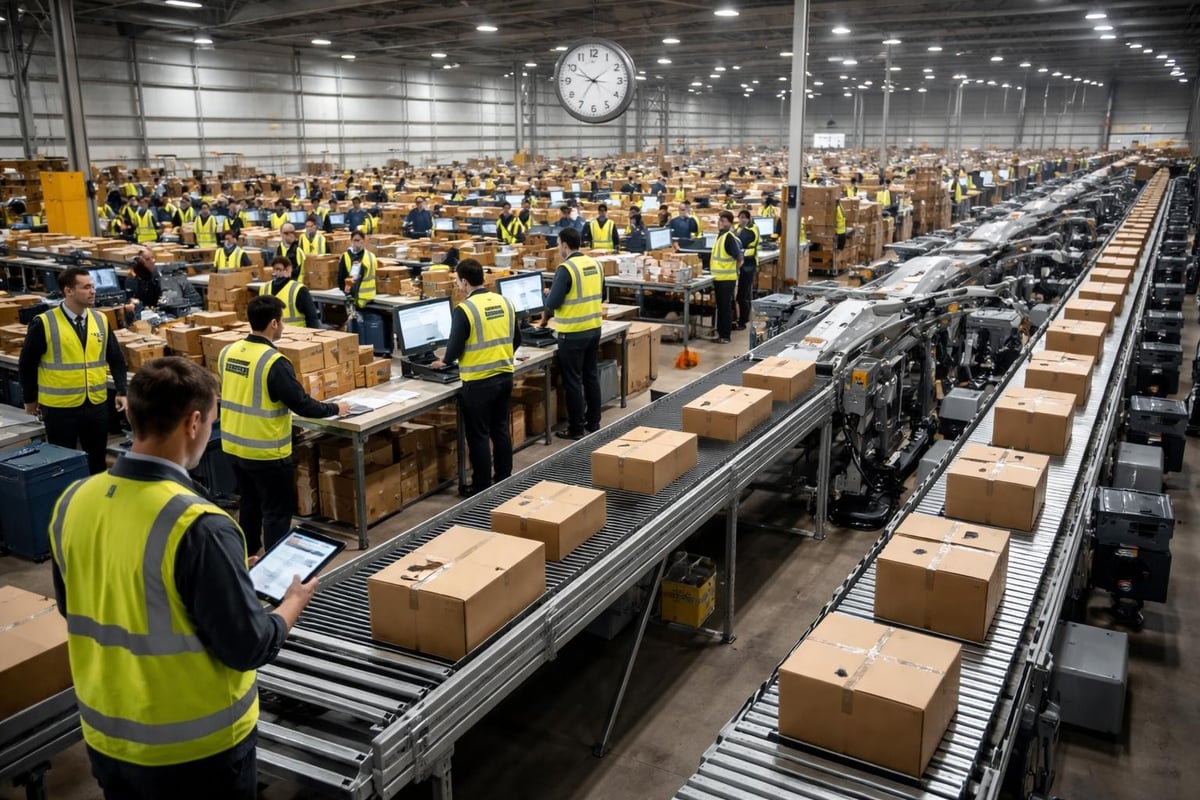 Peak season fulfillment scaling