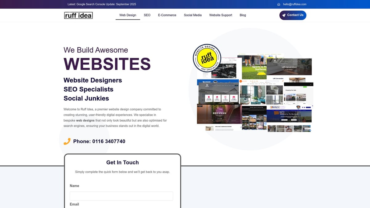 8 Inspiring E Commerce Web Site Ideas for 2026 Success - Ruff Idea – Bespoke, SEO-Driven E-Commerce Solutions