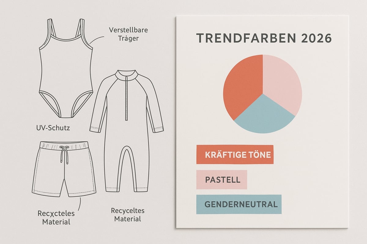 Die wichtigsten Trends der Kinder Bademode 2026