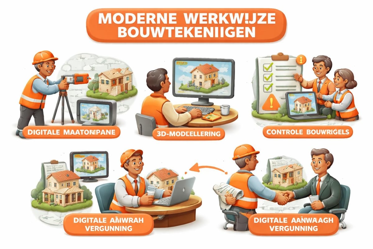 Digitale transformatie in bouwtekeningen