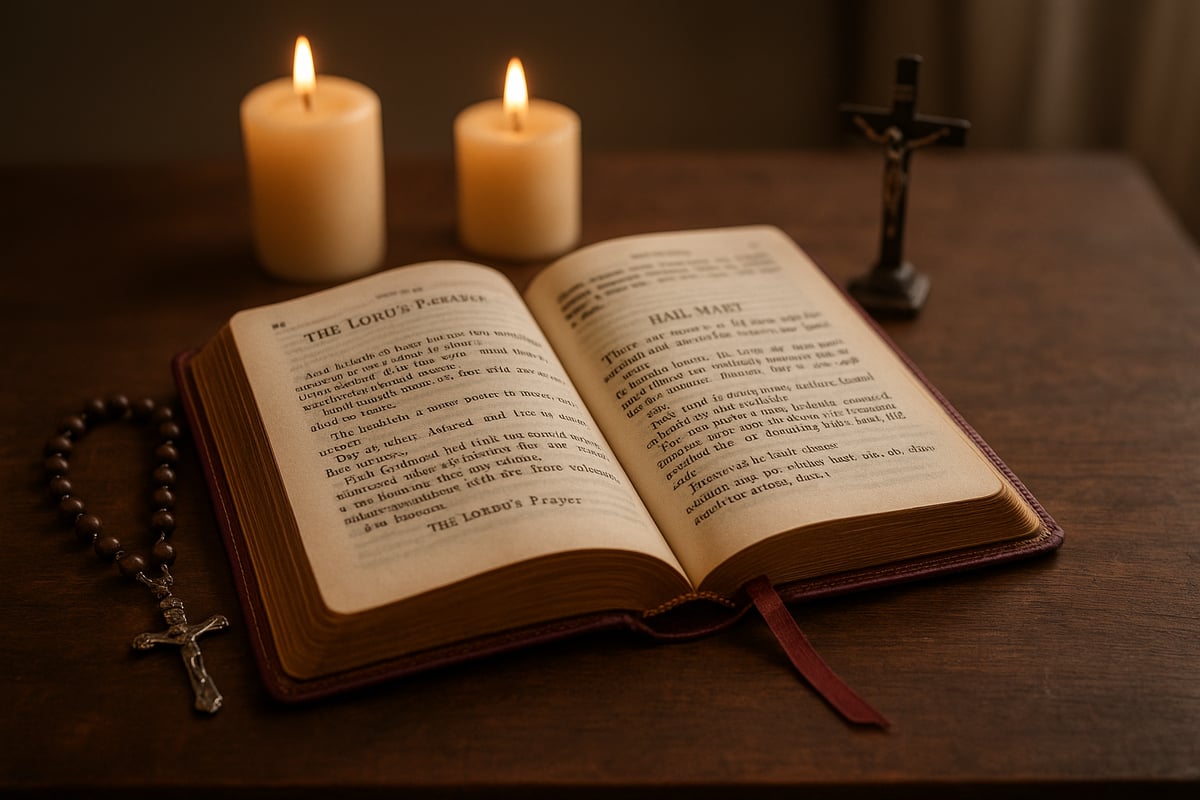 Types of Prayers and Contents: What’s Inside a Catholic Prayer Book?