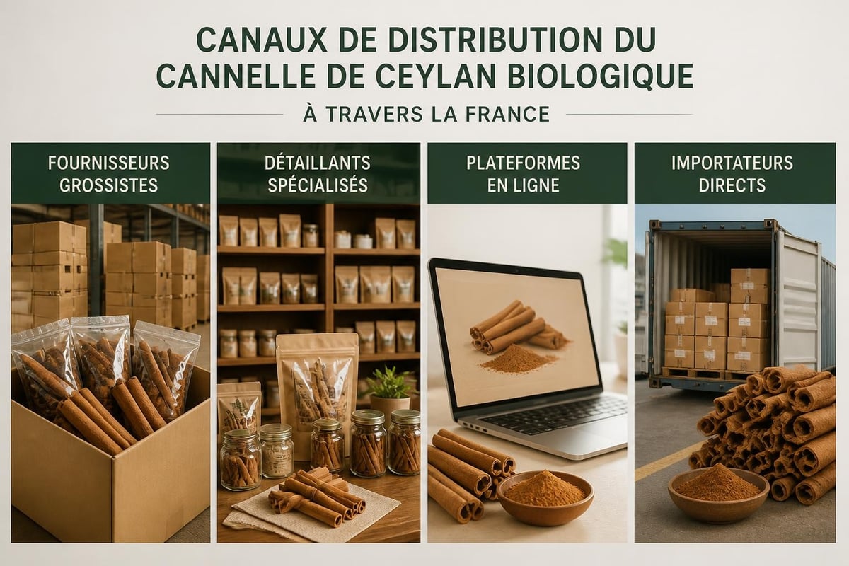 Réseaux distribution cannelle Ceylon
