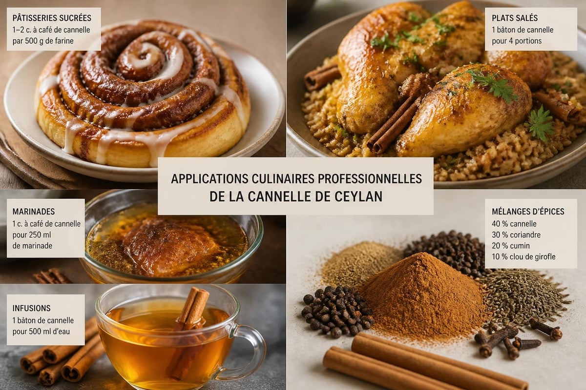 Usages cannelle Ceylon cuisine