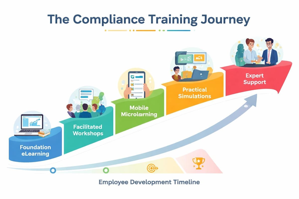 Blended compliance learning