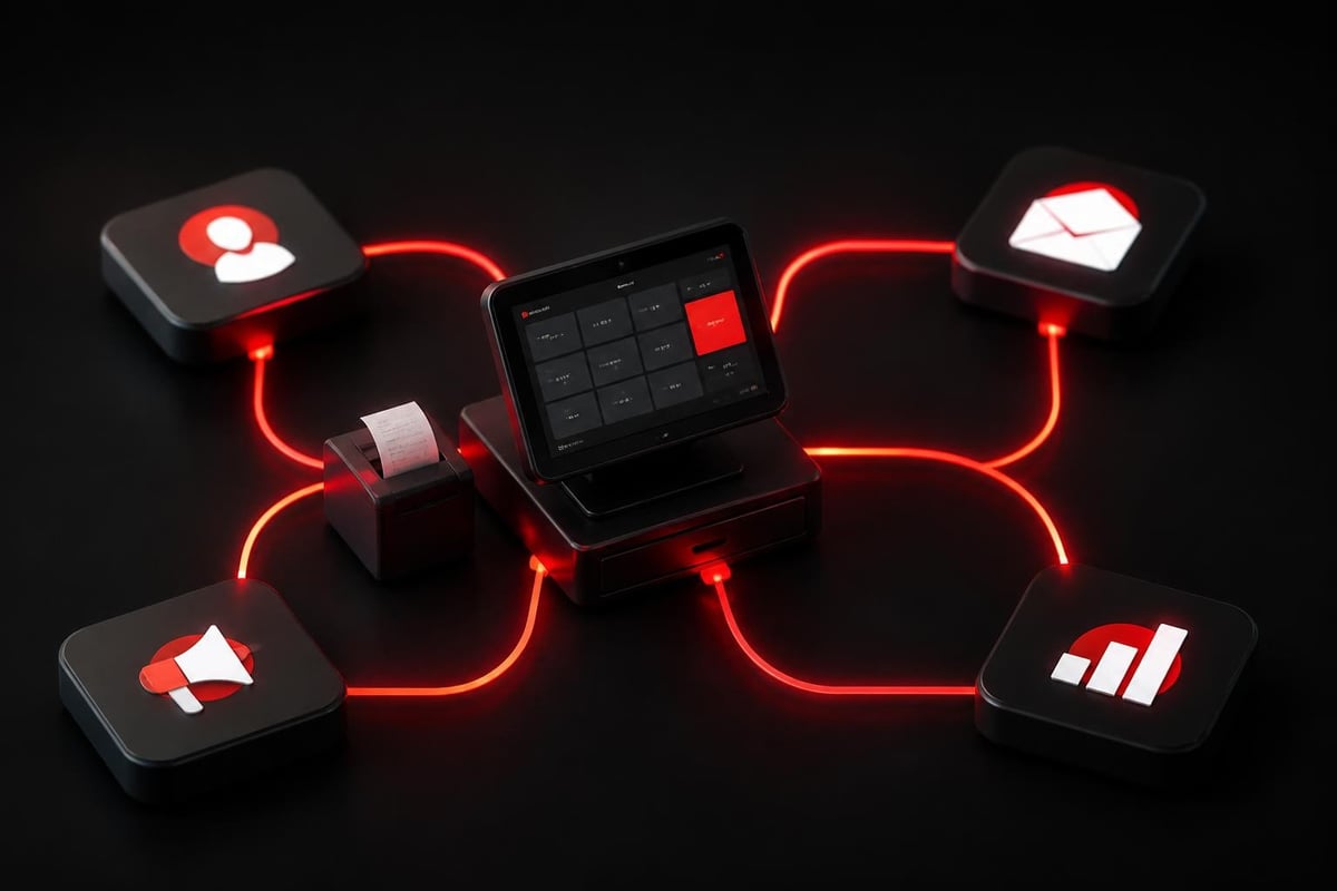 Marketing point of sale system integration