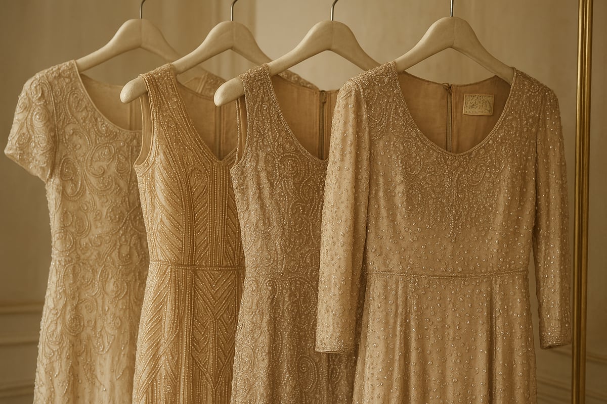 How to Identify Authentic Vintage Beaded Dresses