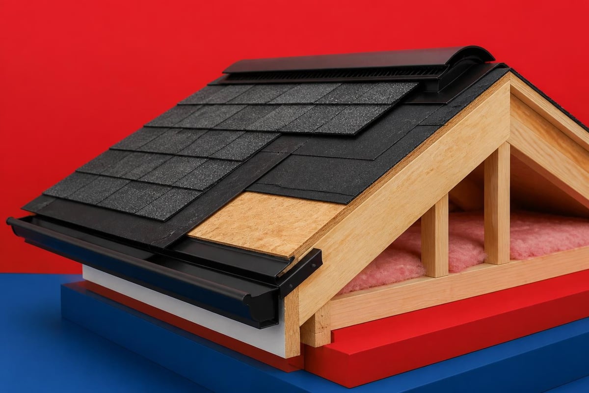 Proper roof layering