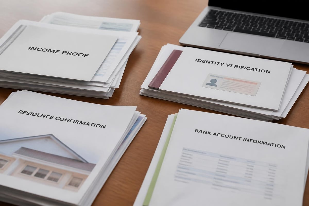 Required documents for no credit check loans