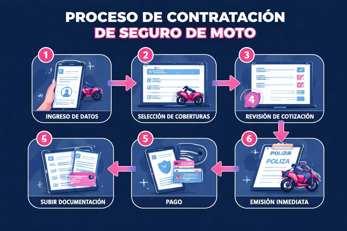 Pasos para contratar seguro online