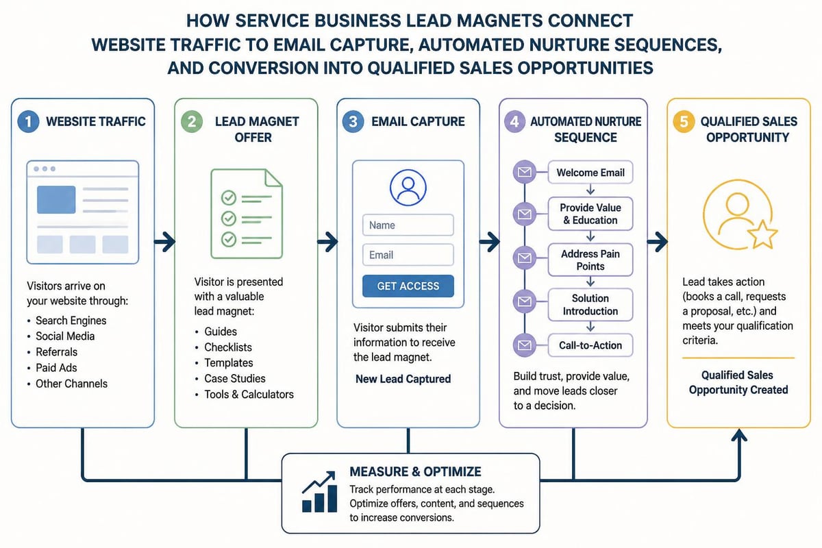 Lead generation funnel
