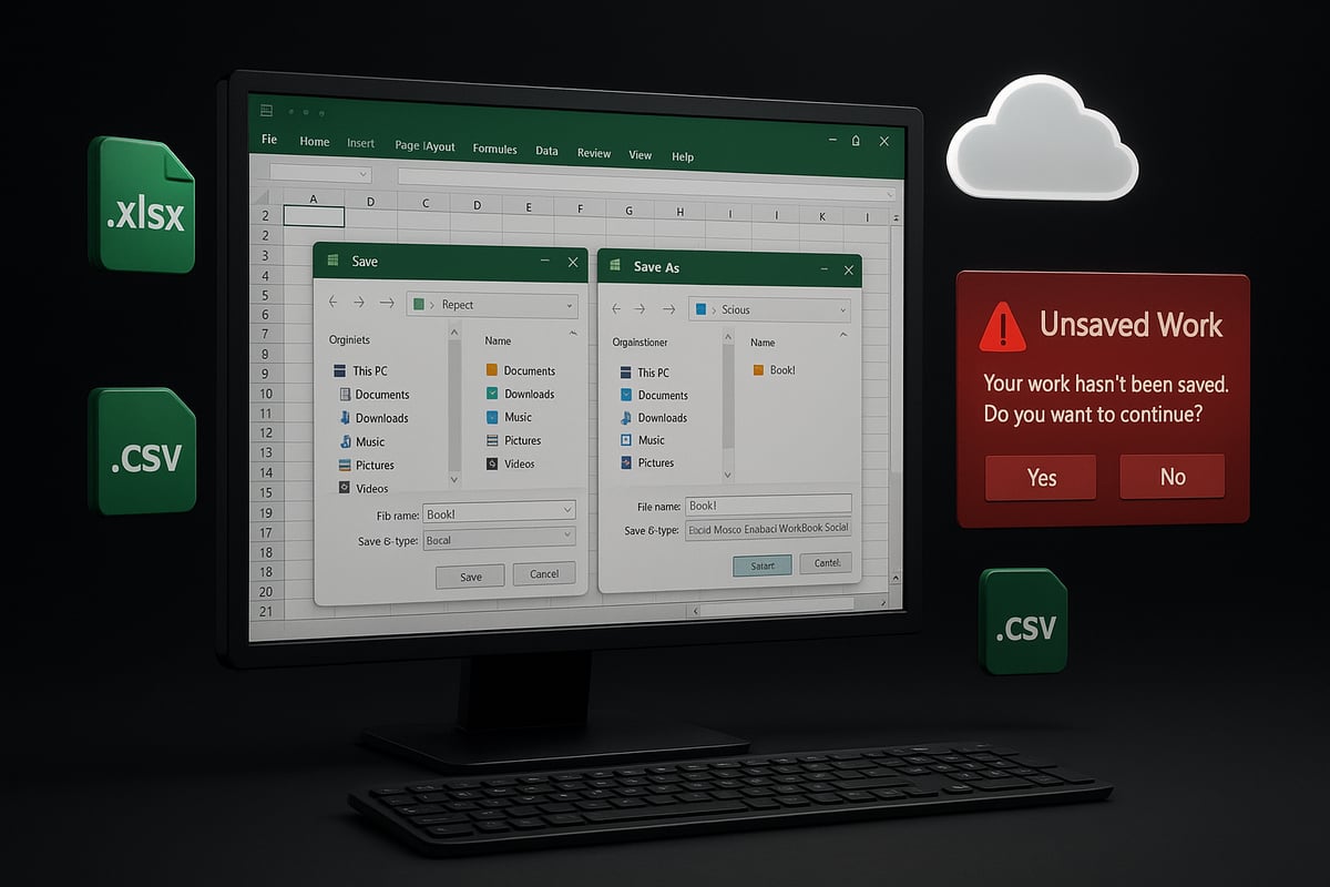 Understanding Excel File Saving Basics