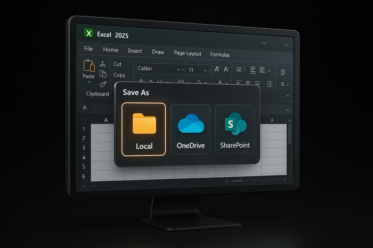 Step-by-Step: How to Save a File in Excel (2025 Edition)