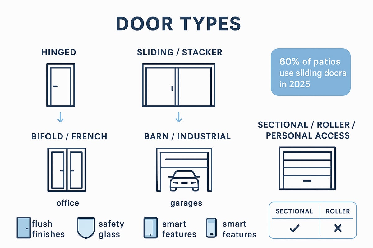 Popular Door Types and Where They Shine in 2026
