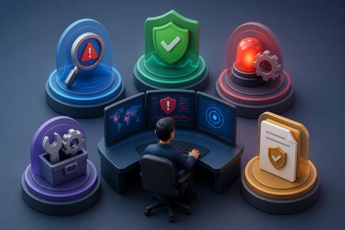 Daily responsibilities of cyber technicians