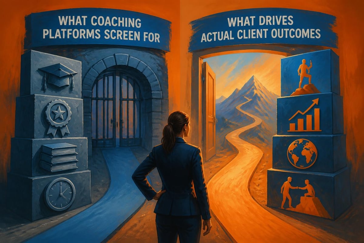 Credential versus outcome focus