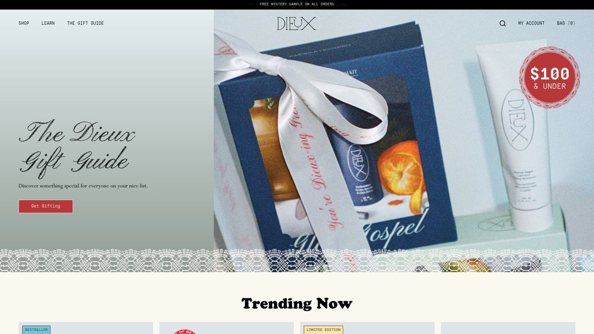 9 Must-Try New Cosmetic Brands Making Waves in 2025 - 3. Dieux