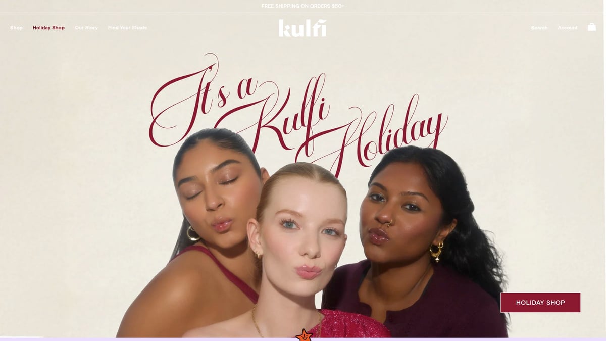 9 Must-Try New Cosmetic Brands Making Waves in 2025 - 4. Kulfi Beauty