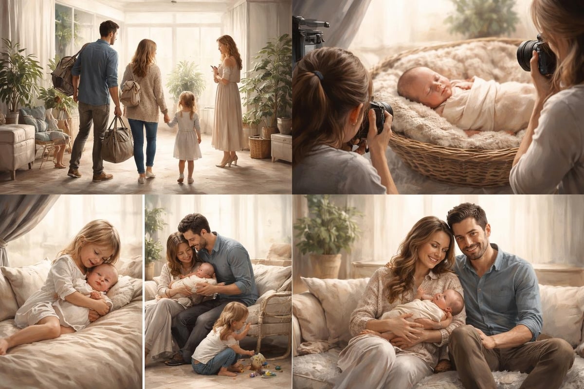 Session timeline structure