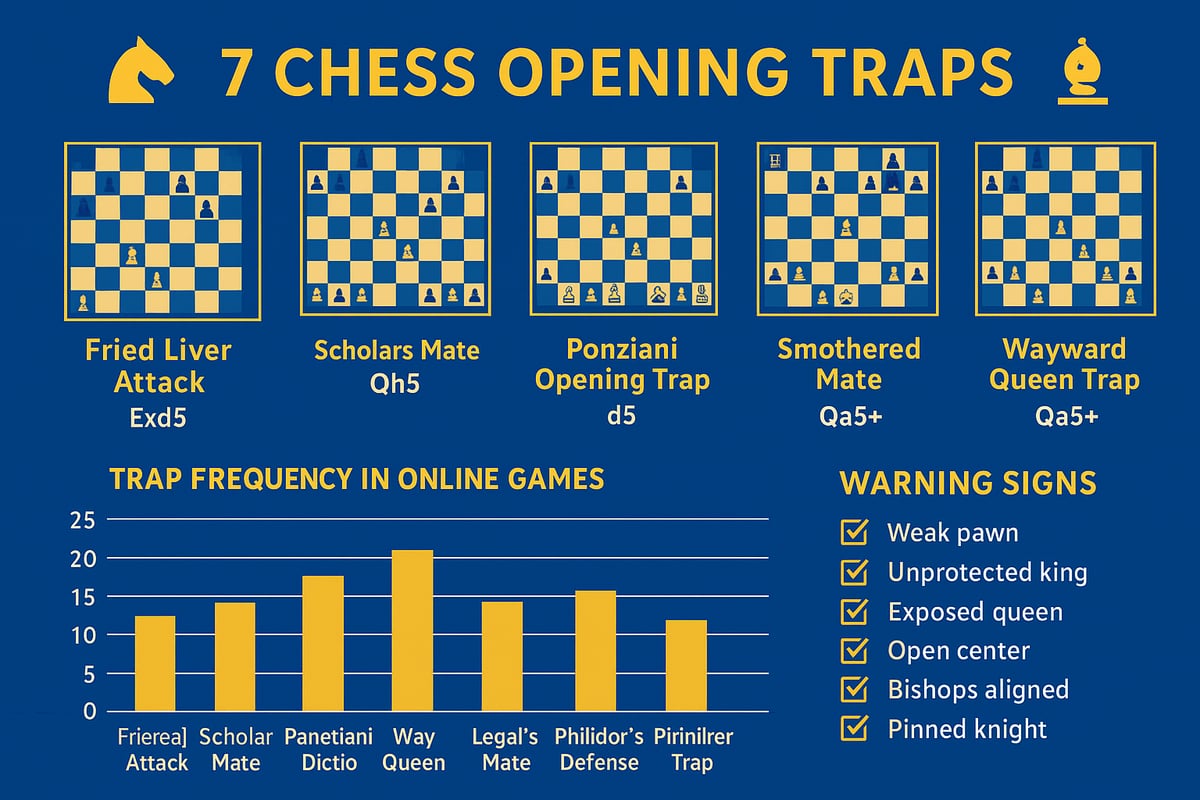 7 Sneaky Chess Opening Traps Every Player Should Know
